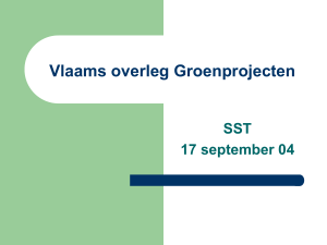 Vlaams overleg Groenprojecten