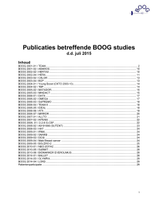 Publicaties - BOOG Study Center