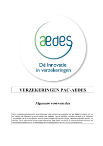 PAC Aedes - Aedes Vlaanderen