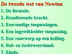 wet van Newton