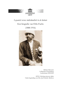 Biografie van Félix Fuchs