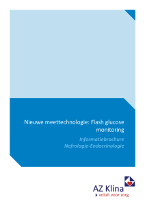 Nieuwe meettechnologie: Flash glucose monitoring