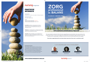 Create flyer Zorgprofessional in balans (SAP 30945).indd