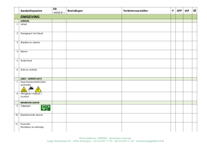 Labo Chemie - controlelijst - ingevuld voorbeeld