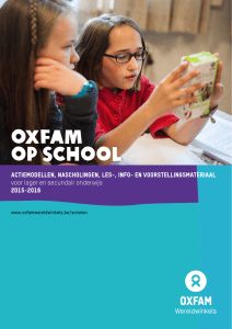 Oxfam op School - Oxfam