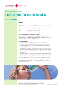 Longfunctieonderzoek - Jeroen Bosch Ziekenhuis