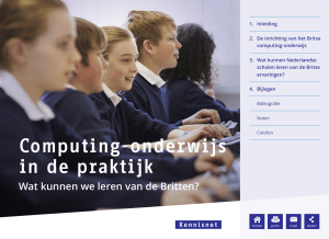 Computing-onderwijs in de praktijk
