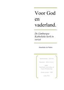 Voor God en vaderland.