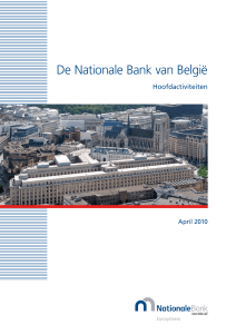De Nationale Bank van België - Hoofdactiviteiten, Geld en