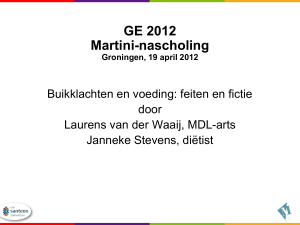 GE 2012 Martini-nascholing
