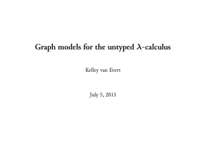 Graph models for the untyped [lambda]-calculus