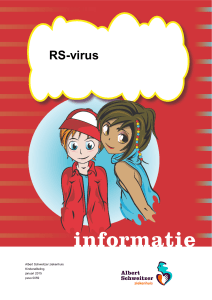 RS-virus - Albert Schweitzer ziekenhuis