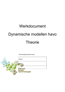 Werkdocument theorie