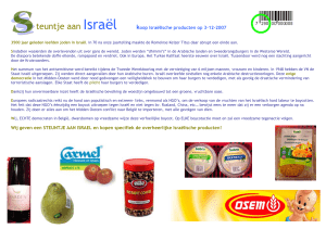 teuntje aan Israël koop Israëlische producten op 3-12