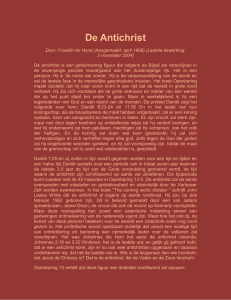 Antichrist - De Ecclesia Suriname