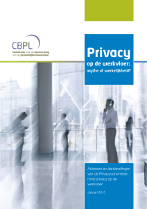 Privacy - Belgian Privacy Commission
