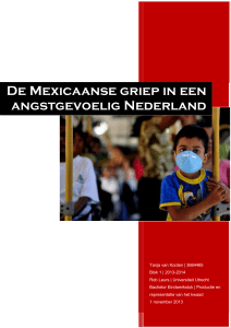De Mexicaanse griep in een angstgevoelig Nederland Nederland