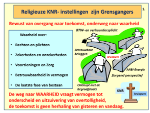 PowerPoint-presentatie - Konferentie Nederlandse Religieuzen