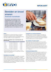 Bereiden en brood smeren - MVO - de ketenorganisatie voor oliën