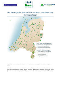 Het Nederlandse Natura 2000-netwerk