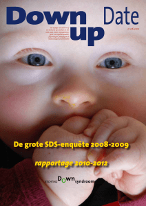 De grote SDS-enquête 2008-2009 rapportage 2010-2012