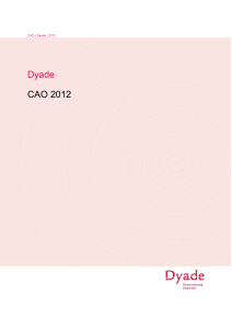 CAO Dyade 2012
