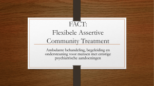 FACT: Flexibele Assertive Community Treatment