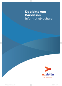 De ziekte van Parkinson Informatiebrochure