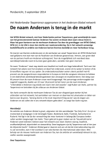 Andersen-Tax-persbericht-naamsverandering