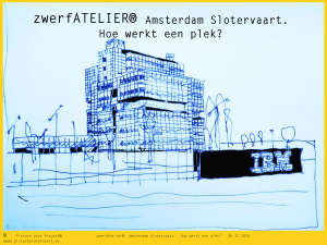 zwerfATELIER® Amsterdam, Nieuw Sloten