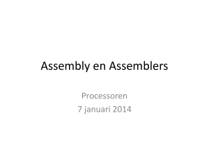 Assembly en Assemblers