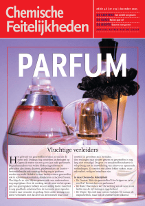 parfum - Chemische Feitelijkheden