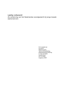 Lidwoord Laatst - Utrecht University Repository