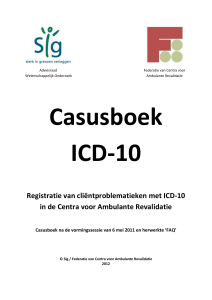Casusboek ICD-10