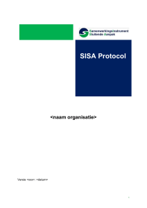 Format SISA protocol - Sisa Rotterdam