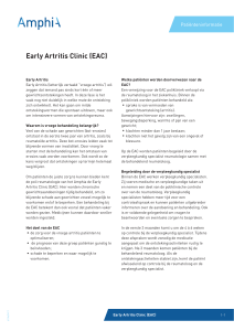 Early Artritis Clinic