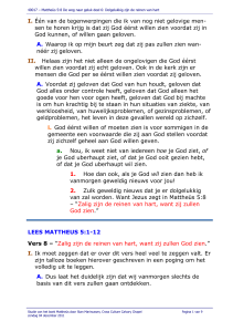 Inleiding - Calvary Chapel Haarlemmermeer