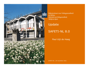 B7 - Update SAFETI-NL 8.0 Paul Uijt de Haag