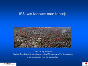 VIP-Amsterdam IPS in de Behandeling
