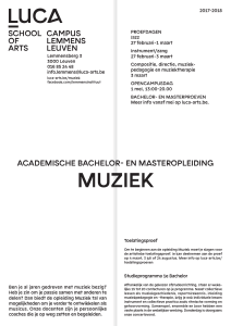 luca muziek - Luca | School of Arts