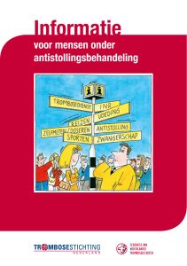 Informatie - Trombosestichting Nederland