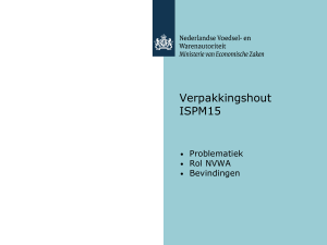 Verpakkingshout ISPM15