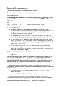 Samenwerkingsovereenkomst - AJN Jeugdartsen Nederland