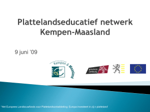 PowerPoint-presentatie - Gemeente Neerpelt Gemeente Neerpelt