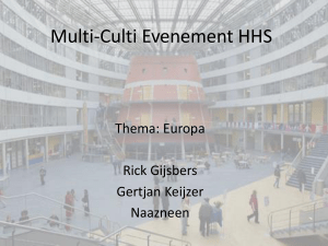Multi-Culti Evenement HHS