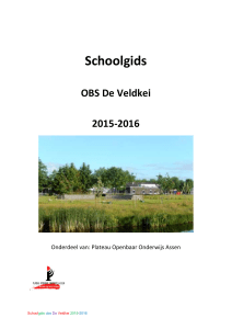 schoolgids - obs De Veldkei Assen