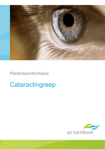 Cataractingreep
