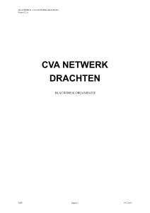 Blauwdruk CVA Netwerk Drachten