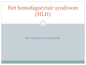 Het hemofagocytair syndroom