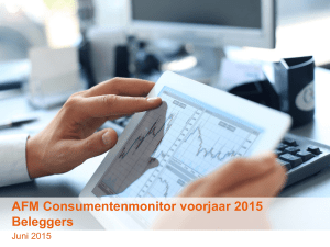 Consumentenmonitor beleggen (voorjaar 2015)